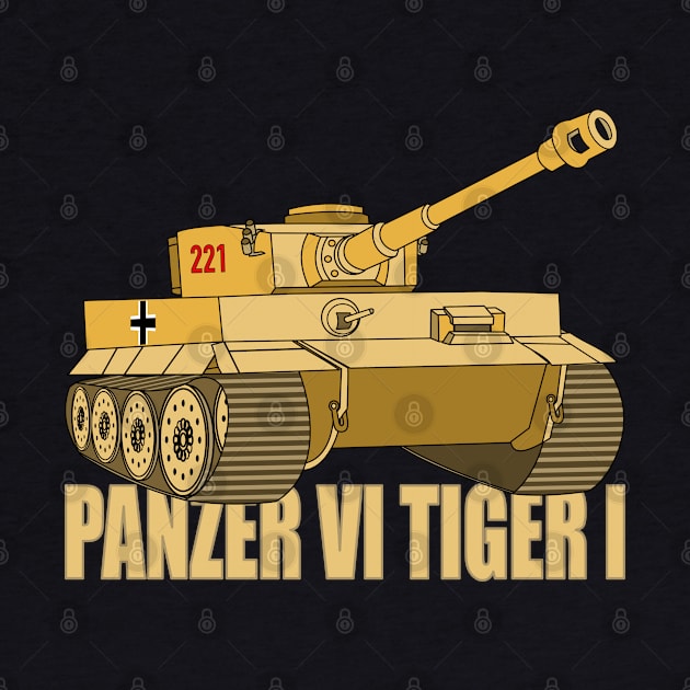 Panzer VI Tiger I Tank Gift WW2 German Army Tanks by Battlefields